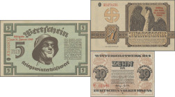 Deutschland - Deutsches Reich bis 1945: Winterhilfswerk 1939-1944, Lot mit 18 Bezugsscheinen, dabei 50 Pfennig 1939/40 (WHW1, I), 1 RM 1940 (WHW10, I)...
