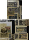 Deutschland - Deutsches Reich bis 1945: Album mit 121 Banknoten ab Kaiserreich und Inflationszeit, über Drittes Reich bis zur DDR. Dabei auch bisschen...