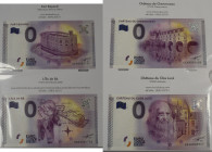 Varia: 0-EURO-SOUVENIR: Ein Vordruckalbum mit 30 unterschiedlichen französischen 0-Euro-Scheinen aus dem Jahr 2015. Sehr hoher Katalogwert, da es sich...