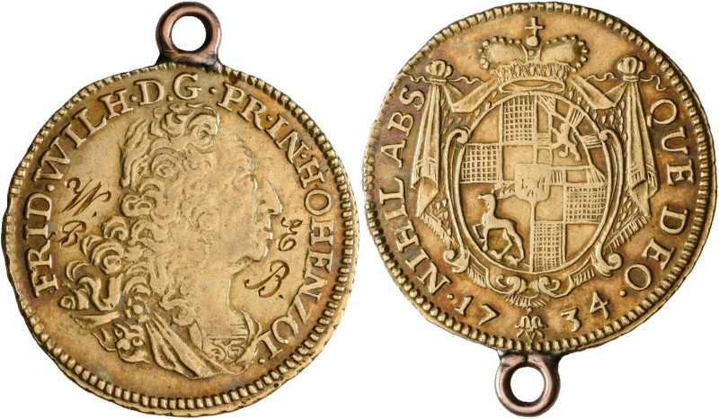 Altdeutschland und RDR bis 1800: Hohenzollern-Hechingen, Friedrich Wilhelm 1671-...