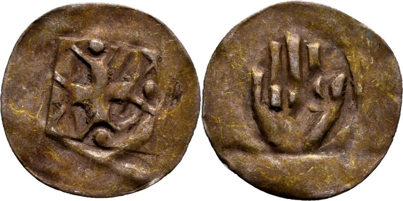 Altdeutschland und RDR bis 1800: Lindau: Heller, Hand/Gabelkreuz, 0,49 g, sehr s...