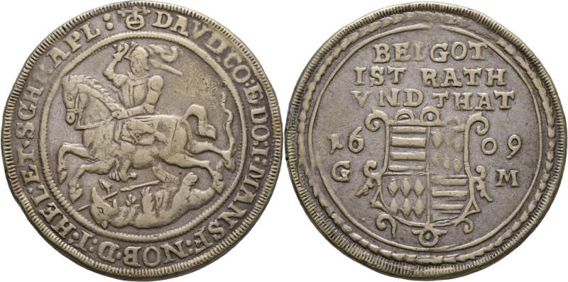 Altdeutschland und RDR bis 1800: Mansfeld-Hinterortische Linie, David 1593-1628:...
