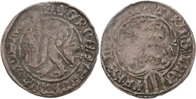 Altdeutschland und RDR bis 1800: Meissen, Friedrich II., Friedrich und Sigismund 1428-1436: Pfahlschildgroschen o.J. (1431-1436), Rose - Freiberg. 3,0...