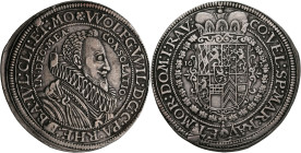 Altdeutschland und RDR bis 1800: Pfalz, Wolfgang Wilhelm 1614-1653: Taler 1623 (Reichstaler) Kallmünz. Davenport 7162 A mit größerem Kopf, endet auf M...