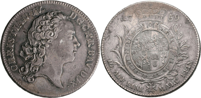 Altdeutschland und RDR bis 1800: Pfalz-Birkenfeld-Zweibrücken, Christian IV. 173...