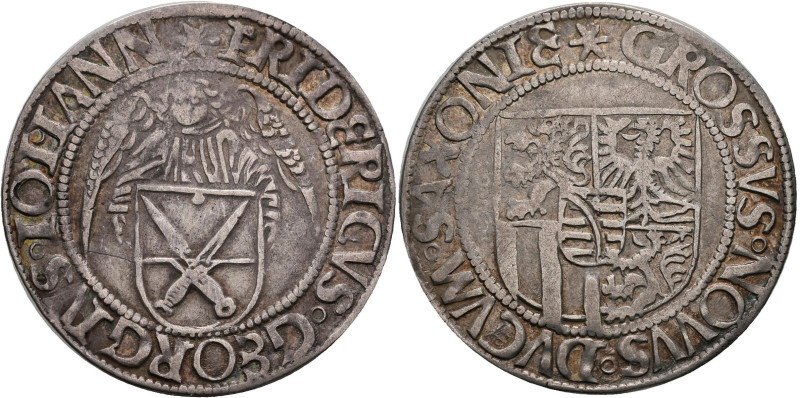 Altdeutschland und RDR bis 1800: Sachsen, Ernestinische Linie, Friedrich III. de...