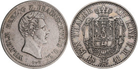 Braunschweig: Wilhelm 1831-1884: Taler 1841 CvC (Vereinstaler), AKS 78, Jaeger 243, Thun 117. Kratzer, sehr schön.
 [differenzbesteuert]