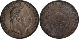 Preußen: Wilhelm I. 1861-1888: Taler 1866 (Vereinstaler) auf den Sieg von Königgrätz über Österreich, mit Lorbeerkranz, AKS 117, Jaeger 98, Thun 271, ...