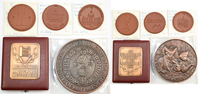 Medaillen Deutschland - Geographisch: Moers: Große Bronzemedaille der Münzenfreu...