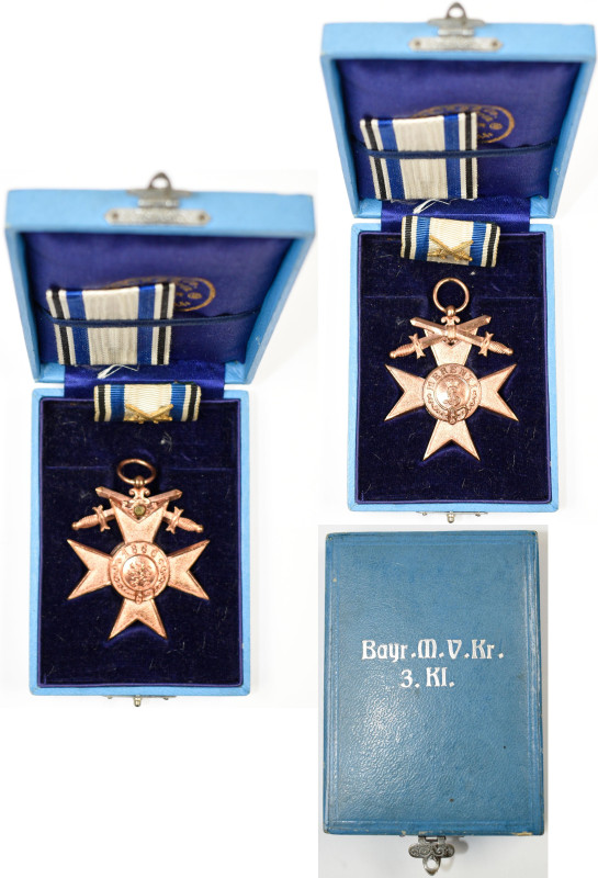 Orden & Ehrenzeichen: Bayern: Militärverdienstkreuz 3. Klasse mit Schwertern (ME...