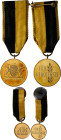 Orden & Ehrenzeichen: BRD: Verdienstorden / Verdienstmedaille des Landes Baden-Württemberg 1 Fassung. Ausführung 750er Gold (Randpunze 750, verliehen ...