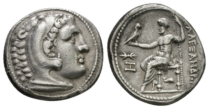 Kings of Macedon, Demetrios I Poliorketes. AR Tetradrachm, 16.86 g 27.12 mm. Cir...