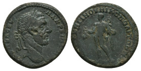 Moesia Inferior, Nicopolis ad Istrum. Macrinus, AD 217-218. AE. 10.20 g. 26.43 mm.
Obv: AVT KM OΠEΛ CEV MAKPEINOC. Laureate, draped and cuirassed bust...