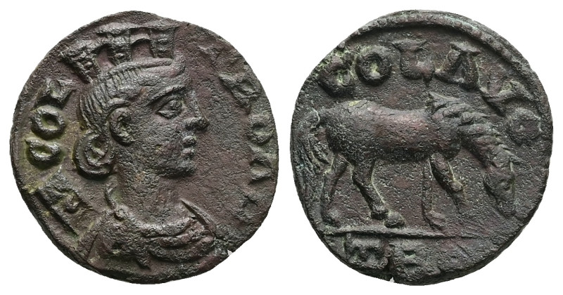 Troas, Alexandria. Pseudo-autonomous, c. AD 3rd century. AE. 6.03 g. 20.09 mm.
O...