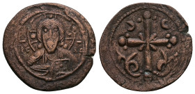 Anonymous Follis, Class I. Nicephorus III Botaniates, AD 1078-1081. AE, Follis. 4.08 g. 27.29 mm. Constantinople.
Obv: IC – [XC] to left and right of ...