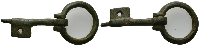 Middle Byzantine key-ring (AD 10th-11th centuries)
Copper alloy key-ring.
Weig...