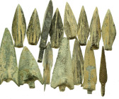 15 Roman Bronze Arrowhead