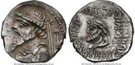 ELYMAIS KINGDOM. Kamnaskires V (ca. 54-32 BC). AR tetradrachm (25mm, 12h). NGC Choice XF. Seleucia ad Hedyphon. Diademed, draped bust of Kamnaskires V...