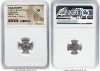 ANCIENT LOTS. Celtic. Central Gaul. Sequani. Ca. mid 1st century BC. Lot of three (3) AR quinarii. NGC XF. Includes: Three AR quinarii, different type...