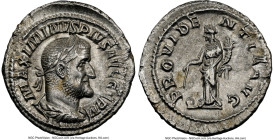 ANCIENT LOTS. Roman Imperial. Lot of five (5) AR denarii. NGC Choice XF-AU. Includes: Five Roman Imperial AR denarii, different rulers and various typ...