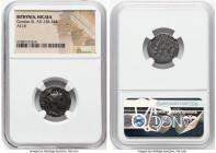 ANCIENT AND WORLD LOTS. Mixed. Lot of two (2) AR and AE issues. NGC (uncertified) Fine-ANACS Fine, mount removed, damaged. Includes: Two AR and AE iss...