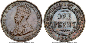 3-Piece Lot of Certified Assorted Pennies NGC, 1) George V Penny 1925-(m) - XF Details (Cleaned), KM23. Semi-key date 2) George V Penny 1931-(m) - XF ...