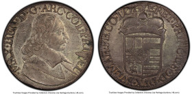 Maximilian Henry of Bavaria Patagon 1671 AU53 PCGS, Liege mint, KM80, Dav-4294. HID09801242017 © 2023 Heritage Auctions | All Rights Reserved