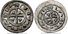 Stephen II Denar ND (1116-1131) MS66 NGC, Huszar-45. 0.67gm. HID09801242017 © 2023 Heritage Auctions | All Rights Reserved