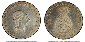 Christian VII 1/3 Specie Daler 1796-IGM AU Details (Graffiti) PCGS, Kongsberg mint, KM266, ABH-22B. HID09801242017 © 2023 Heritage Auctions | All Righ...
