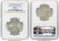 Confederation "Red Cross" 5 Francs 1963-B MS65 NGC, Bern mint, KM51. HID09801242017 © 2023 Heritage Auctions | All Rights Reserved