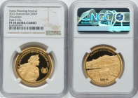 Confederation gold Proof "Obwalden Shooting Festival" 500 Francs 2023 PR70 Ultra Cameo NGC, Hab-117a. HID09801242017 © 2023 Heritage Auctions | All Ri...