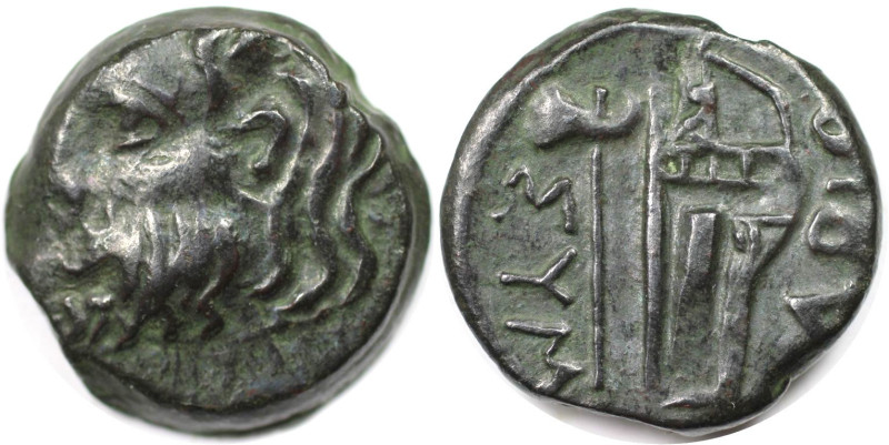 Griechische Münzen, BOSPORUS. Tetrahalk 280-275 v. Chr. 6,32 g. 19,0 mm. Vs.: Ko...