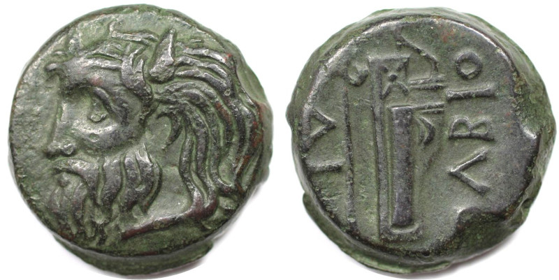 Griechische Münzen, BOSPORUS. Tetrahalk 300-280 v. Chr. 11,05 g. 22,5 mm. Vs.: K...