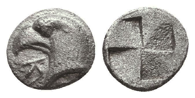 Greek Obols, Ca. 350-100 BC. AR.
Reference:
Condition: Very Fine
W :0.5gr
H ...