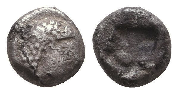 Greek Obols, Ca. 350-100 BC. AR.
Reference:
Condition: Very Fine
W :0.5gr
H ...