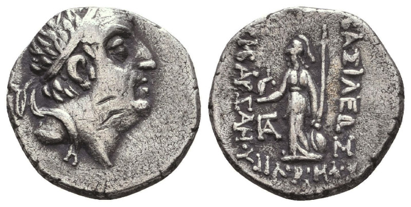 Kings of Cappadocia, Ar. (220-163 BC). Drachm
Reference:
Condition: Very Fine...