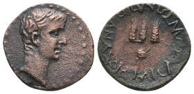 Roman Provincial Coins. Circa. 1st - 3rd Century. Ae.
Reference:
Condition: Very Fine
W :4.1gr
H :16.6mm