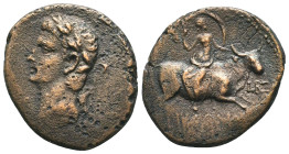 Roman Provincial Coins. Circa. 1st - 3rd Century. Ae.
Reference:
Condition: Very Fine
W :8.3gr
H :24.1mm