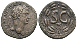 Roman Provincial Coins. Circa. 1st - 3rd Century. Ae.
Reference:
Condition: Very Fine
W :14.5gr
H :27.6mm