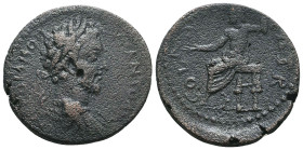 Roman Provincial Coins. Circa. 1st - 3rd Century. Ae.
Reference:
Condition: Very Fine
W :13.7gr
H :27.2mm