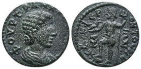 Roman Provincial Coins. Circa. 1st - 3rd Century. Ae.
Reference:
Condition: Very Fine
W :5.7gr
H :20.7m