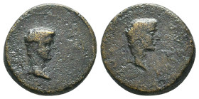 Roman Provincial Coins. Circa. 1st - 3rd Century. Ae.
Reference:
Condition: Very Fine
W :3.8gr
H :15.2mm