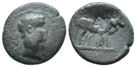 Roman Provincial Coins. Circa. 1st - 3rd Century. Ae.
Reference:
Condition: Very Fine
W :3.6gr
H :18.5mm