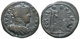 Roman Provincial Coins. Circa. 1st - 3rd Century. Ae.
Reference:
Condition: Very Fine
W :8.6gr
H :24.1mm