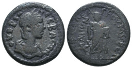 Roman Provincial Coins. Circa. 1st - 3rd Century. Ae.
Reference:
Condition: Very Fine
W :6.3gr
H :23.mm