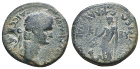 Roman Provincial Coins. Circa. 1st - 3rd Century. Ae.
Reference:
Condition: Very Fine
W :6 gr
H :20.8 mm