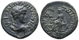 Roman Provincial Coins. Circa. 1st - 3rd Century. Ae.
Reference:
Condition: Very Fine
W :13.4gr
H :26.4mm