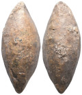 Roman Legion Lead Slings. Ae. Circa, 1st - 4th Century.
Reference:
Condition: Very Fine
W :53.9gr
H :40.9mm