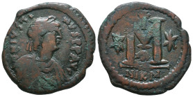 Byzantine Coins. Ae. Circa, 7th - 11th Century.
Reference:
Condition: Very Fine
W :16.0gr
H :30.8mm