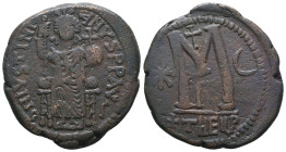 Byzantine Coins. Ae. Circa, 7th - 11th Century.
Reference:
Condition: Very Fine
W :17.7gr
H :31.5mm
